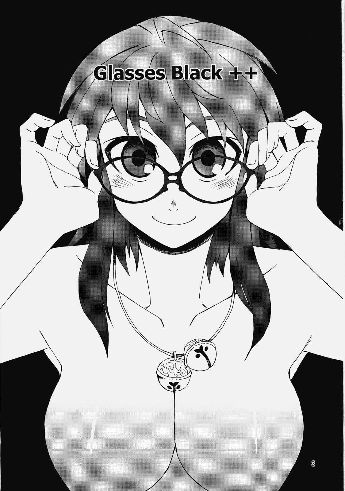 [WiNDY WiNG] Glasses Black＋＋ 