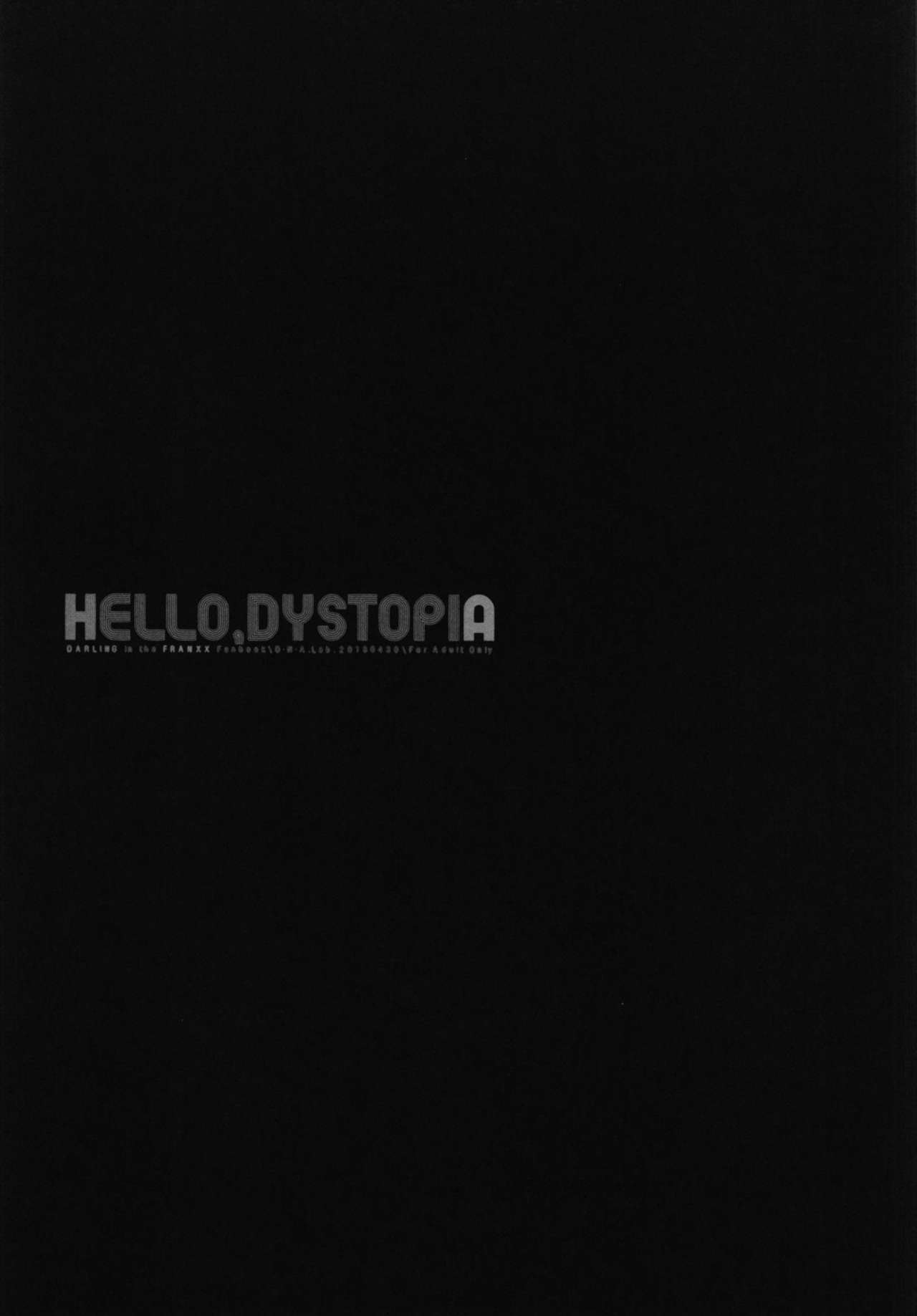 (COMIC1☆13) [D.N.A.Lab. (Miyasu Risa)] HELLO, DYSTOPIA (DARLING in the FRANXX) [Spanish] [cywdt.group] (COMIC1☆13) [D・N・A.Lab. (ミヤスリサ)] HELLO,DYSTOPIA (ダーリン・イン・ザ・フランキス) [スペイン翻訳]
