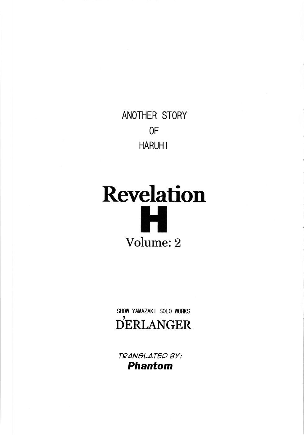[D&#039;ERLANGER] Revelation H Volume 2 [English] 