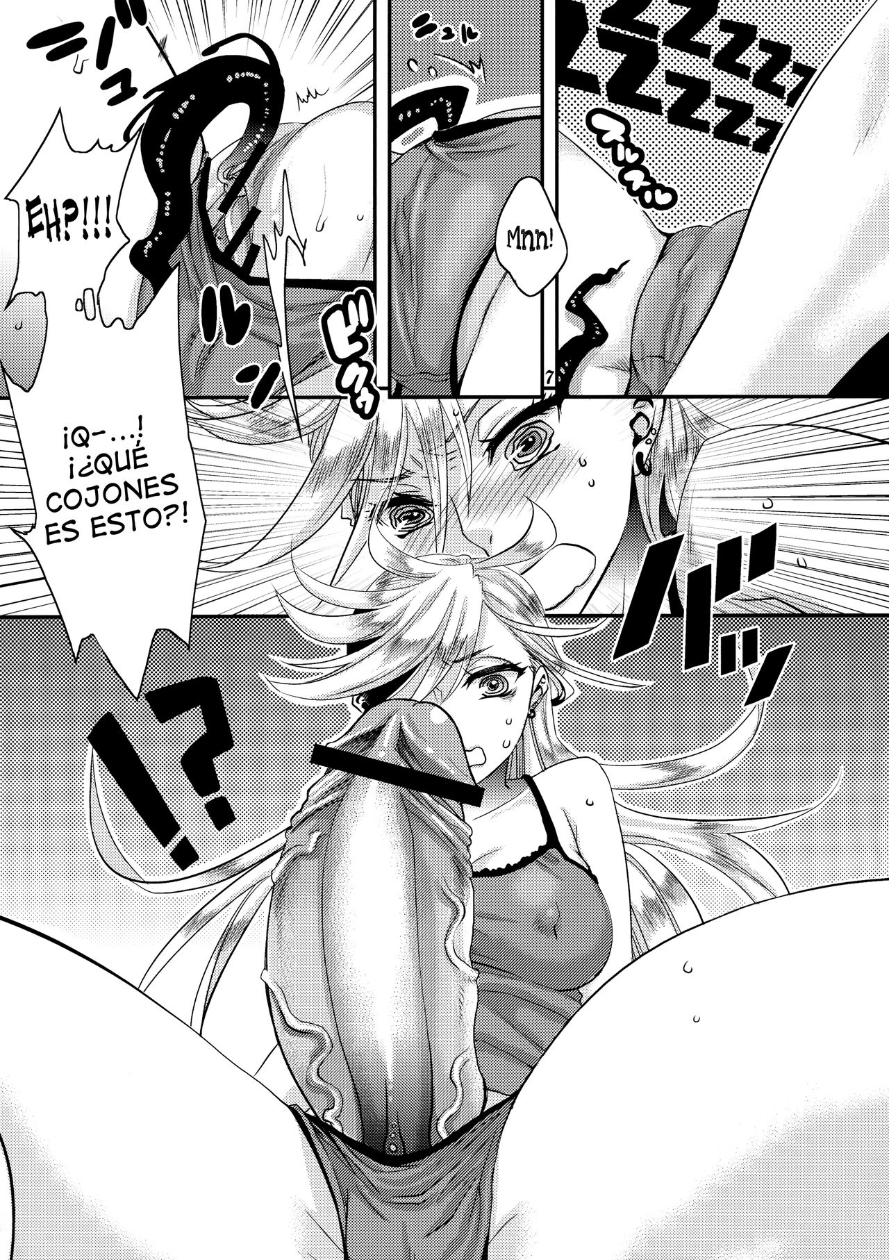 [Pish Lover (Amatake Akewo)] Delicious Milk (Panty &amp; Stocking with Garterbelt) [Spanish/Español] [Lateralus-Manga] 