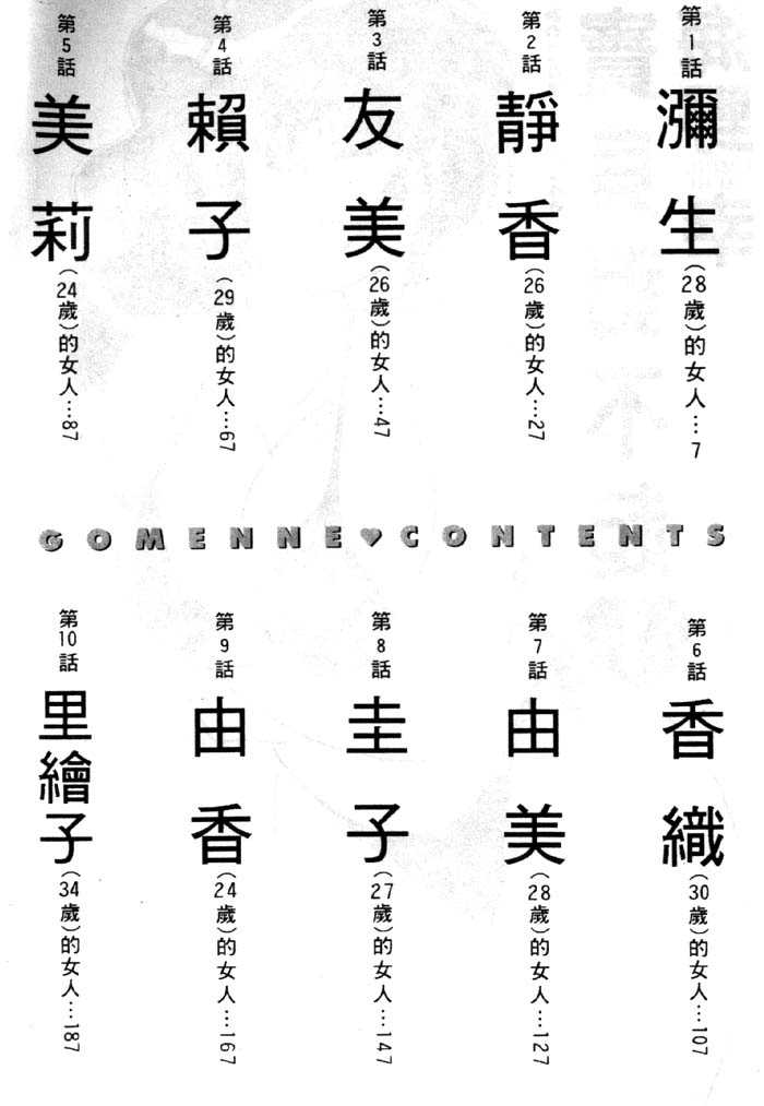 [Umino Sachi] Gommene Vol.1 (CHINESE) [海野幸]寶貝對不起 Vol.1  (中文)