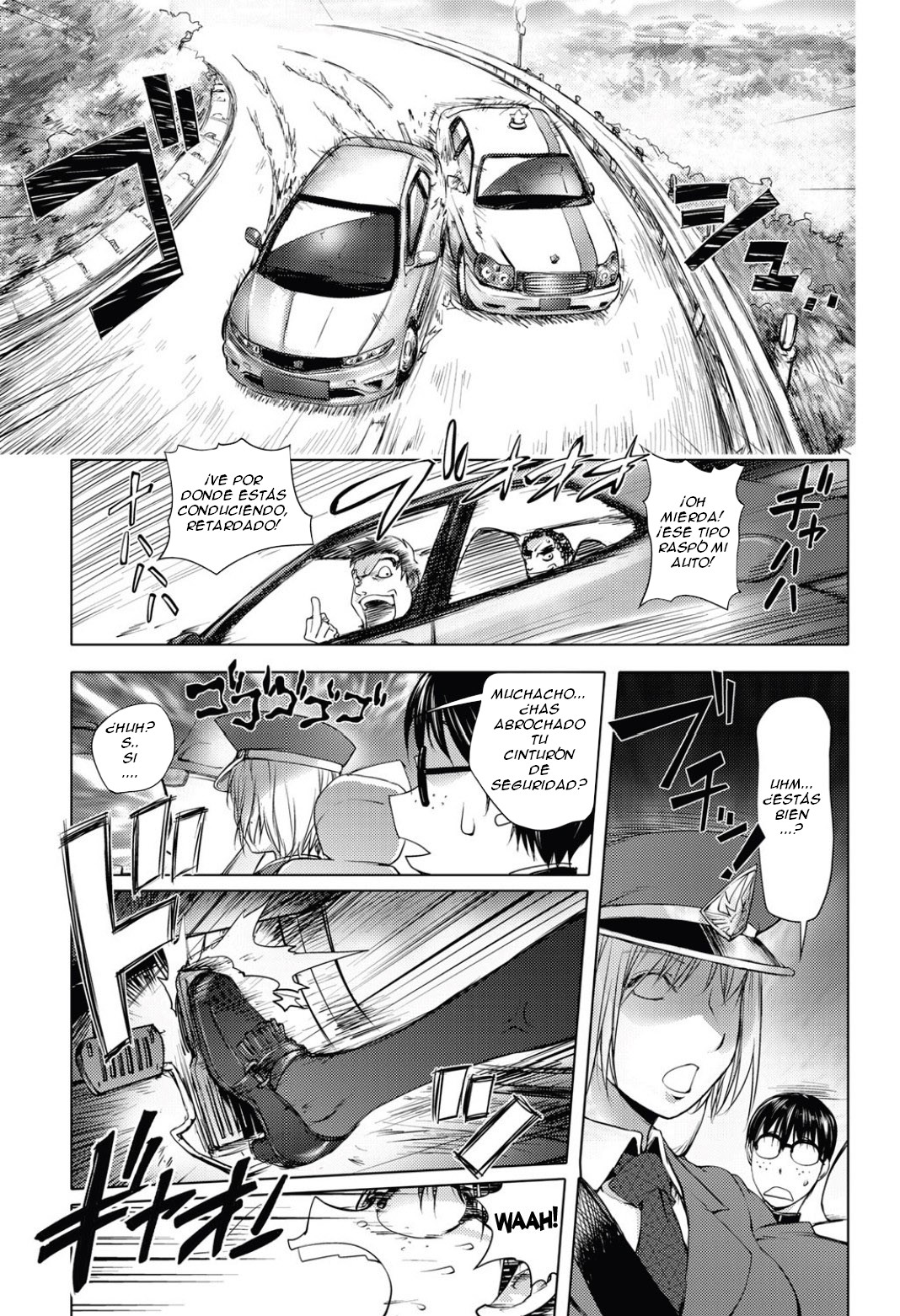 [Kon-Kit] Nidaime Yotaka Taxi | Prostitute Taxi, The Sequel! (COMIC Penguin Club 2012-02) [Spanish] =EES= [蒟吉人] 二台目 夜鷹TAXI (COMIC ペンギンクラブ 2012年2月号) [スペイン翻訳]
