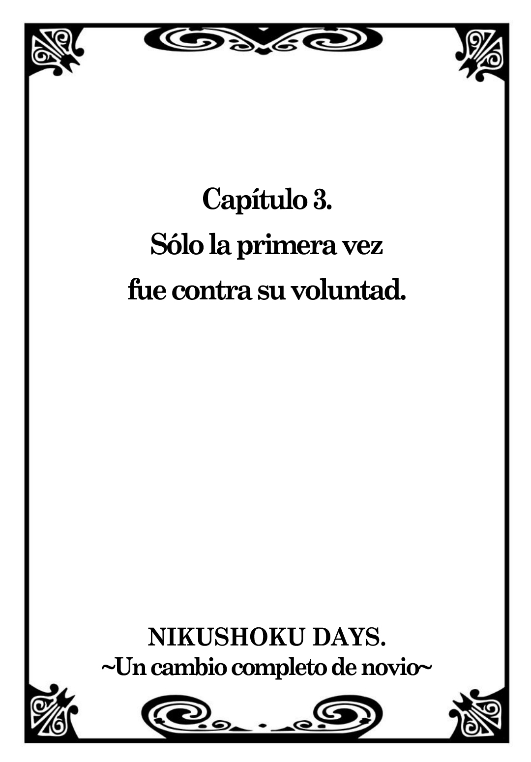 [Natsuba Yashi] Nikushoku DAYS (Spanish) [夏葉ヤシ] 肉食DAYS