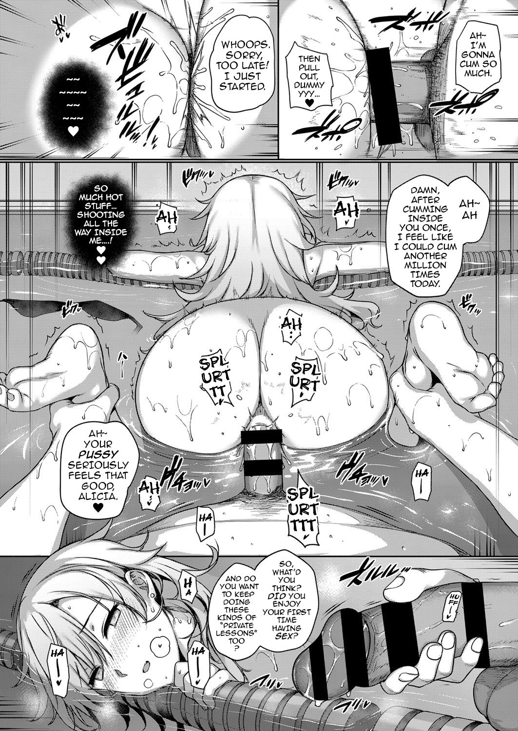 [Katsurai Yoshiaki] Amatsuka Gakuen no Ryoukan Seikatsu | Angel Academy's Hardcore Dorm Sex Life 1, 3.5-5 [English] {darknight} [Digital] [桂井よしあき] 天使学園の寮姦性活 3.5-5 [英訳] [DL版]