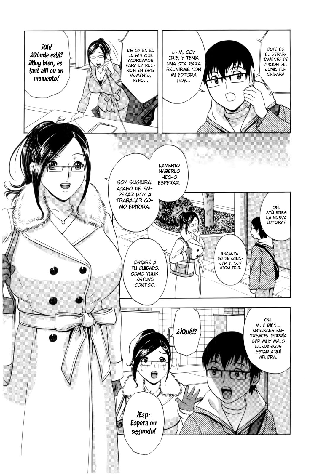 [Hidemaru] Eroina Hitoduma - Manga no youna Hitozuma to no Hibi 2 Ch. 1-3 [Spanish] [英丸] エロイーナ ヒトヅーマ 第1-3話 [スペイン翻訳]