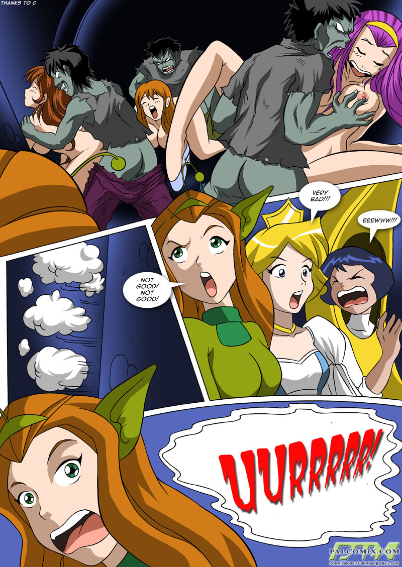 [Palcomix] Zombies are Like, So Well Hung! (Totally Spies) 