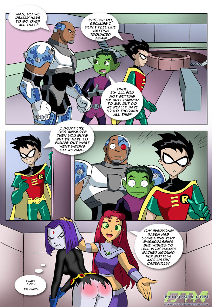 [Palcomix] The Blame Game (Teen Titans) 