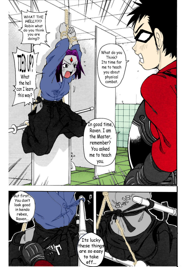 Raven's Training (Teen Titans) [English] {Darek Nexus} 