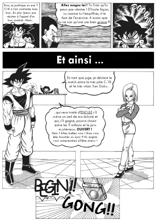 [Dragonball] Dirty Fighting (French) 