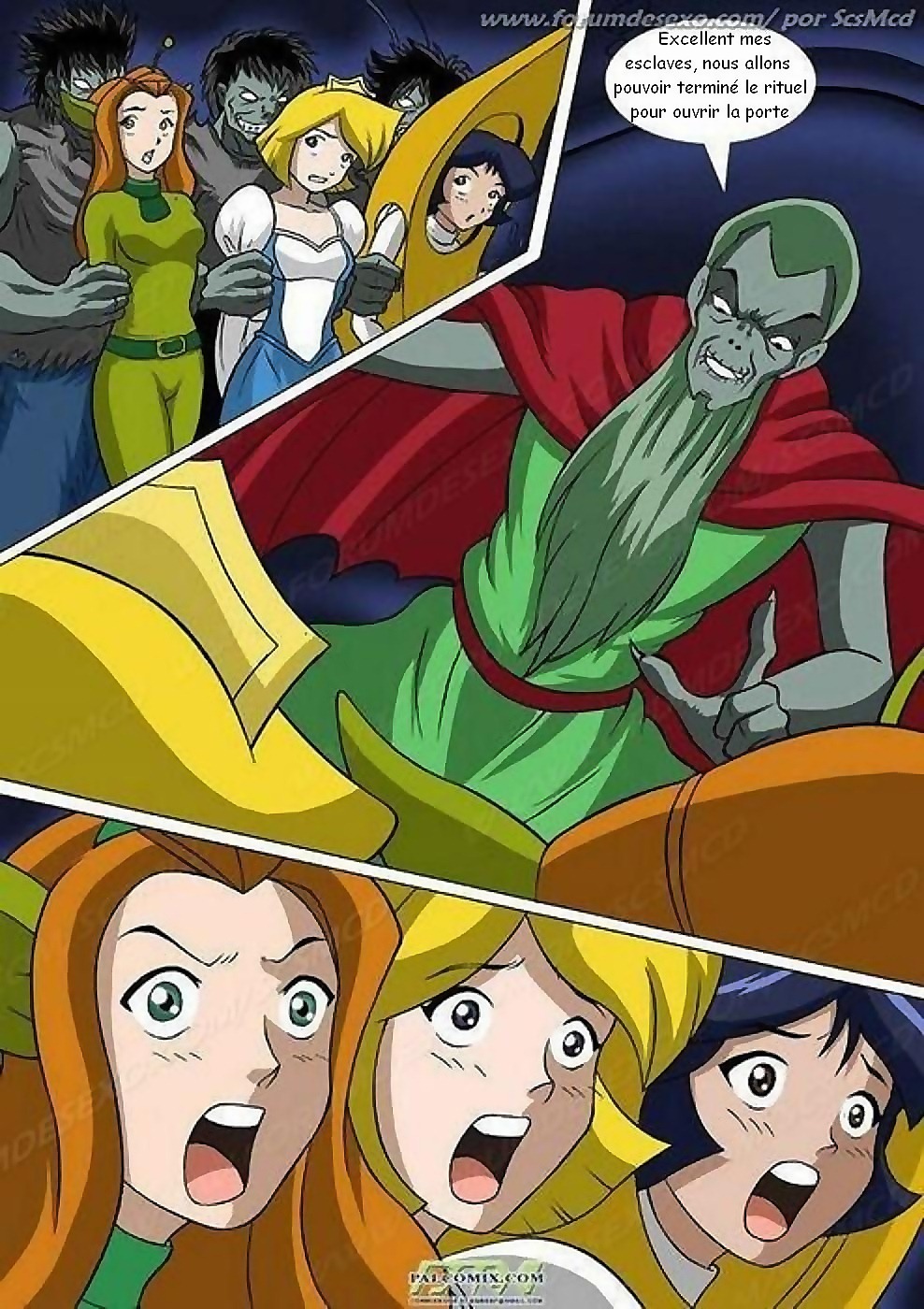 [Palcomix] Zombies Are, Like, So Well Hung! (Totally Spies) [French] 