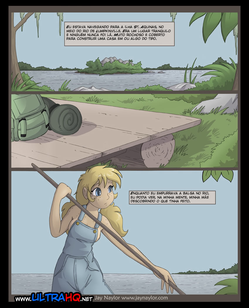 [Jay Naylor] The Adventures of Huckleberry Ann Ch. 2 [Portuguese] 