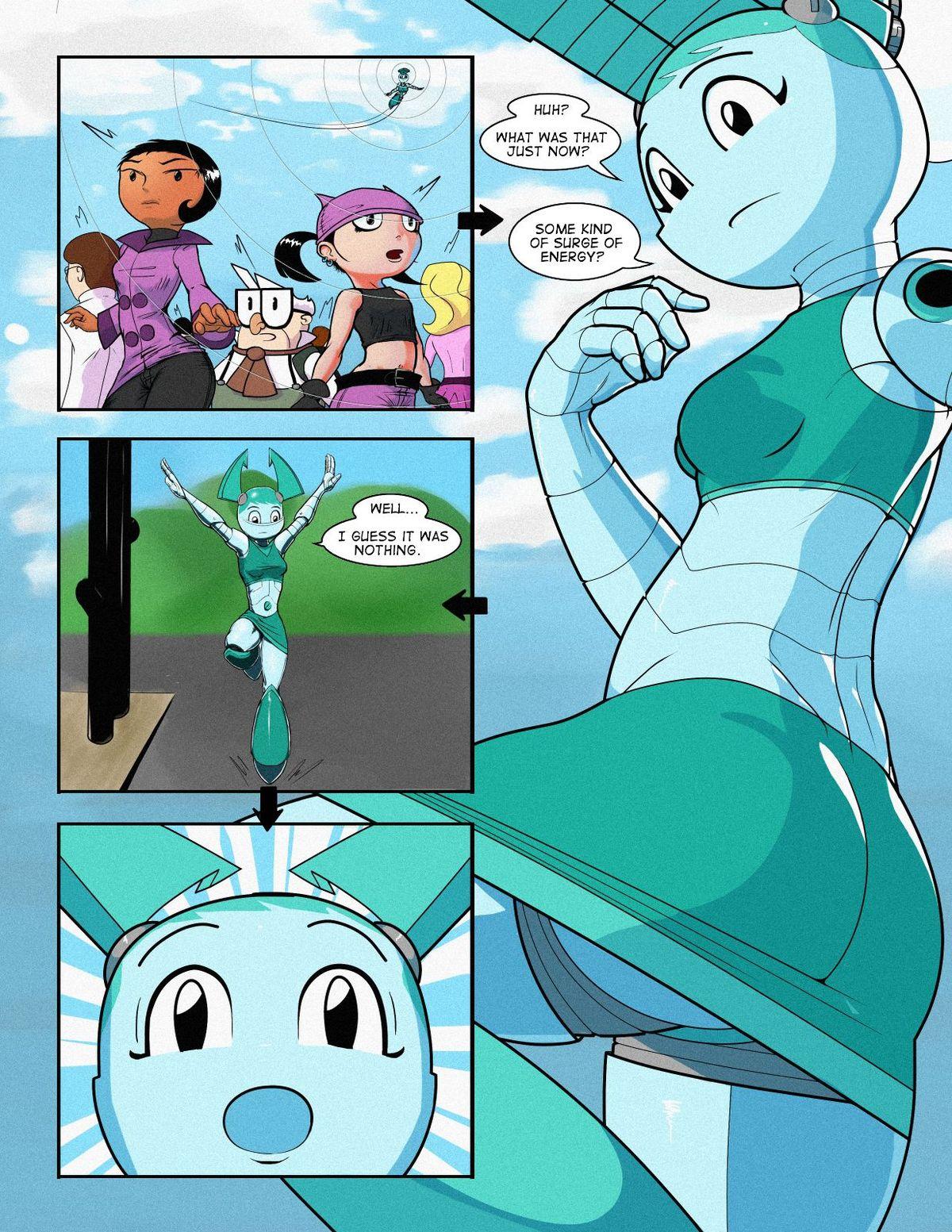 My Life As A Teenage Robot- Unknown Comic + Extra 